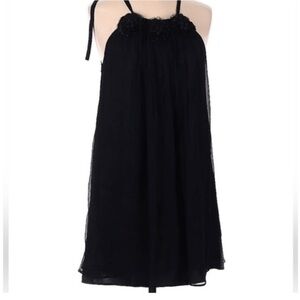 Elegant Black Sleeveless Dress
